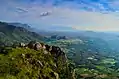 view of tamilnadu from ramakkalmedu viewpoint