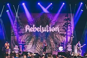 Performing live in 2014