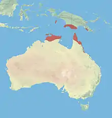 Map of range