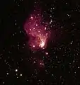 Closeup of another star-forming region