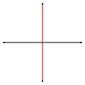 A compound of two "line segment" digons, as the two possible alternations of a square (note the vertex arrangement).