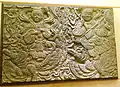 Vietnamese wood carving typically found on the walls of old pagodas, a distinct feature of Vietnamese architecture