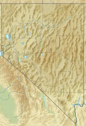 Spring Mountains is located in Nevada
