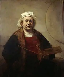 Self-Portrait with Two Circles (c. 1665–1669) at Kenwood House in London