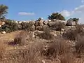 Wall at Khirbat Rubba (Rebbo)