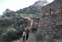 Remnants of a fort built during medieval period by Ganga Singh Nuniwal