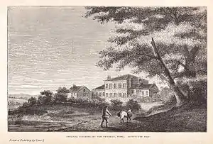 Image 17The Quaker-run York Retreat, founded in 1796, gained international prominence as a centre for moral treatment and a model of asylum reform following the publication of Samuel Tuke's Description of the Retreat (1813). (from History of medicine)