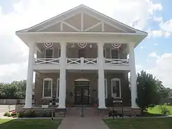 Garza County Historical Museum in Post is a restored sanitarium.