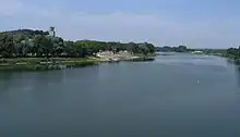 The Rhône and the Château of Beaucaire.