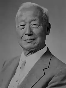 Syngman Rhee, first president of South Korea; Columbian College, '07