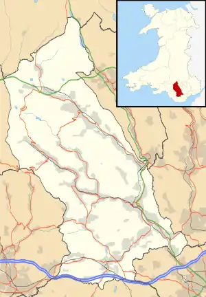 Cymmer Old Pit mine is located in Rhondda Cynon Taf