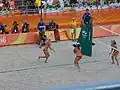 Image 12Variants: Beach volleyball at the 2016 Rio Olympics