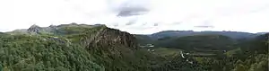 The crater