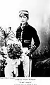 Benson in 1889, aged 17, as Steerer in the St George at Eton. From the book Hugh, Memoirs of a Brother
