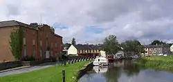 Robertstown and the Grand Canal and Hotel