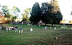 Church cemetery