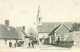 The church in Rouvillers