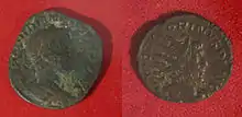 Roman coins excavated in Essaouira, 3rd century.