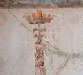 Room 24 North Wall Middle Zone Right candelabra