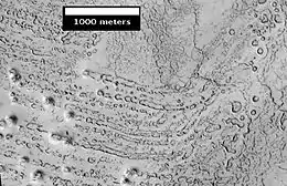 "Rootless Cones" on Mars (MRO, January 4, 2008) (.mw-parser-output .geo-default,.mw-parser-output .geo-dms,.mw-parser-output .geo-dec{display:inline}.mw-parser-output .geo-nondefault,.mw-parser-output .geo-multi-punct{display:none}.mw-parser-output .longitude,.mw-parser-output .latitude{white-space:nowrap}25°54′36″N 173°45′36″E / 25.910°N 173.760°E / 25.910; 173.760)