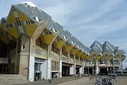 Image 2The Cube houses in Rotterdam, viewed from Blaak metro station