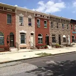 Row homes in Middle East, June 2014.