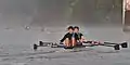 Rowers on the river