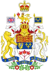 Arms of Canada   (1957 rendition)
