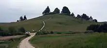 Lithuanian ancient hill fort in Rudamina