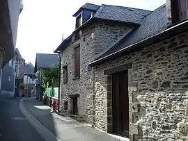 A mediaeval street in Donzenac