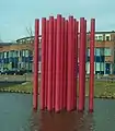Space Structure (1969).  Bijlmerpark, Amsterdam