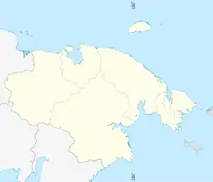 Waring Point is located in Chukotka Autonomous Okrug