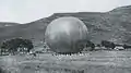 Battle of Liaoyang, Russian balloon anchored between missions