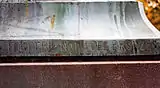 Founder's mark, "Fonderie Nationale des Bronzes" on the statue's base