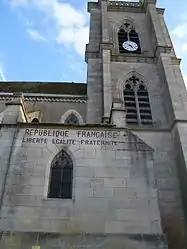 The church in Donzy