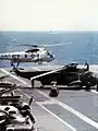 SH-3A Sea Kings of HS-8 on Bennington in late 1968