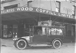1919 model Renault hearse, Australia, ca. 1930