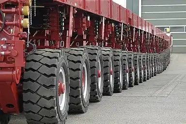 24-axle-line SPMT