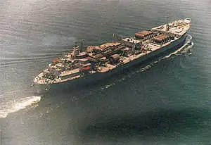 SS Petersburg (T-AOT-9101), a Chesapeake-class fuel tanker