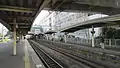 View from platform 2 looking south, October 2012