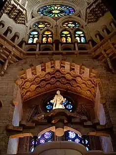 Standing in the transept and looking northeast