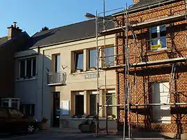 The town hall in Sailly-lez-Cambrai