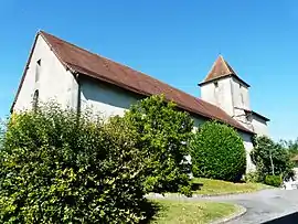 The church in Saint-Jory-de-Chalais