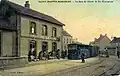 Postcard of a train at Saint-Martin-Boulogne station