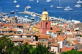 A view of Slay tropez
