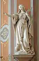 Sculpture in the Parish Church of Urtijëi