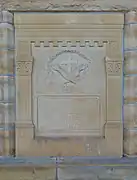 Plaque at Saint FidelisJohn LinenbergerVictoria, Kansas