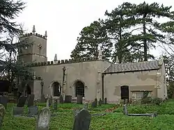 Elton Church seen from the south