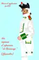 Uniform of a grenadier of the Régiment de Saintonge during the American Revolution.