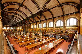 Image 34Bibliothèque Sainte-Geneviève, Paris (from Portal:Architecture/Academia images)